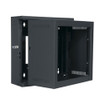 Middle Atlantic 12 Space Econo Wallrack Fits 15in. Deep Textured Black Powder Coat Finish