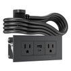 Middle Atlantic Dash FPC 2OL 1 USB A/c Graphite - F3RUR6PRGC