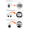 Digital Watchdog DWC-MV72Wi6TW 2MP 6.0mm Fixed Lens Low Profile Vandal Dome IP Camera