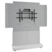 Middle Atlantic Forum Free-standing 48(2-BAY) Display Stand for (1) 65 to 75 - FM-DS-4875FS-CA3B