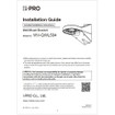 i-PRO WV-QJB504-W White Base Bracket Mount (view 2)