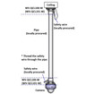 i-PRO WV-QEM101-W - i-PRO WV-QEM101-W Embedded Ceiling Mount Bracket (view 4)