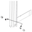 Middle Atlantic Rack Ganging Hardware for 10 Racks - GANG-10