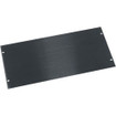 Middle Atlantic 5 Space (8 3/4in. ) 1/8in. Flat Aluminum Blank Panel Black Brushed and Anodized finish