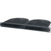 Middle Atlantic Blower Panel (Qty 2) 1 Space 100 CFM 32dB 220V Black Powder Coat finish