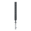Middle Atlantic 77in. Cable Lace Strip 45 Space with Round Holes 6 Pieces