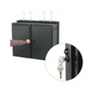 Middle Atlantic Latch, UD Series Drawers,Installs IN Keylock Hole; Holds Doors Closed BUT Easy T