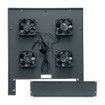 Middle Atlantic Integrated 4 1/2in. Fan Top Includes 4 Fan 380 CFM