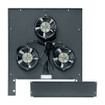 Middle Atlantic Integrated 6in. Fan Top Includes 3 Fans 660 CFM Fits any WR WRK MRK VRK VMRK and DRK racks Black finish