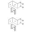 Vertiv ONE Pair of Brackets Mounts 4P - PSBGLRR
