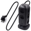 Middle Atlantic 36IN Power Tower 2 Outlet 2 USB A/c WH - P4HUHUWH