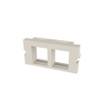 Middle Atlantic NM TWO Series II Bezel BO - PBB2S2WH