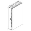 Vertiv Side CAR 91 in H X 6 in W X 42 in D - SC69142