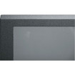 Middle Atlantic Plexi Front Door fits 18 Space DWR Series Racks Textured Black Powder Coat Finish