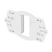 Hanwha SBD-140PMB White Pole Mount Base