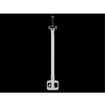 Hanwha SBP-917PVMW1 Telescopic Pendant Mount White