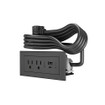 Middle Atlantic Radiant FPC USB A/c 6FT BK - RDZCBK
