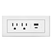 Middle Atlantic Radiant FPC USB A/c 10FT NI - RDZCNI10