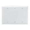 Middle Atlantic 3-GANG Blank Device Plate - RFB119-3B