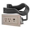 Middle Atlantic Round FPC USB Only Nickel 10FT - RFPCUAUC-NI10