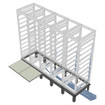 Middle Atlantic 2 BAY Riser Base 36D DRK - RIB-2-DRK-36