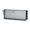 Middle Atlantic 4 SPACE (7in. ) HINGED SMOKED PLEXI SECURITY COVER