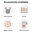 Vertiv VR Rack 12UX24.5IN Wallmount Mesh Door - VR1001