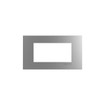 Middle Atlantic 2 Gang Trim Plate Stainless - TRIM2-ST