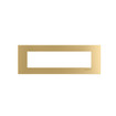 Middle Atlantic 4 Gang Trim Plate Brass - TRIM4-BR