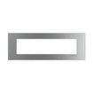 Middle Atlantic 4 Gang Trim Plate Stainless - TRIM4-ST