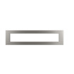 Middle Atlantic 6 Gang Trim Plate Stainless - TRIM6-ST