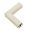 Middle Atlantic Divided Flat Elbow-ivory - V2411D