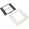 Middle Atlantic 2-GANG Device Plate-ivory - V4047C-2