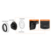 Hanwha PNM-C32083RQZ 32MP Quad-Sensor Outdoor AI PTZ Camera