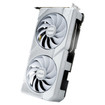 ASUS DUAL-RTX5060TI-O16G-WHITE Dual GeForce RTX 5060 Ti White OC Edition combines powerful thermal performance with broad compatibility. Advanced cooling solutions from flagship graphics cards including two Axial-tech fans for optimizing ai