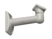 Pelco WBOVA2 gray wall bracket with internal cable channel for security cameras