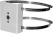 Pelco SWM-GY wall mount installation detail and hardware components