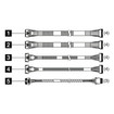Lenovo 4X97B03880 SR650 V4 2.5 24 NVME Cable KIT