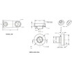 Pelco SM-IWPBBES-3235 Surface Mount Riser