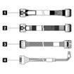 Lenovo 4X97A82937 SR650 V3 2.5 Front BP3 Sas/sata CBL KIT