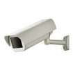 Pelco HEB32K1A000B 320mm outdoor housing for security cameras, front view