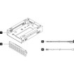 Lenovo 4XF7A79662 ST50 V2 3.5 Drive BAY 3 Cage KIT