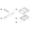 Lenovo 4XF7A96625 ST45 V3 2X3.5 HDD Cage KIT