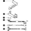 Lenovo 4XH7A87512 SR650 V3 Single CPU GEN4 RISER3 KIT