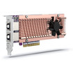 QNAP QM2 Series 2 X PCIE 2280 M.2 SSD Slots PCIE - QM2-2P410G2T