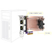 QNAP QM2 Series 2 X PCIE 2280 M.2 SSD Slots PCIE - QM2-2P2G2T