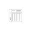 QNAP HDD Tray - Plastic - White - FOR USE With - SP-X20-TRAY
