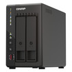 QNAP 2 BAY NVR 8CH (max Channels 16) VMS Built-in - QVP-21C-US