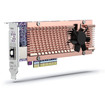 QNAP QM2 Series 2 X PCIE 2280 M.2 SSD Slots PCIE - QM2-2P410G1T