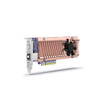 QNAP QM2 Series 2 X PCIE 2280 M.2 SSD Slots PCIE - QM2-2P410G1T - view 2